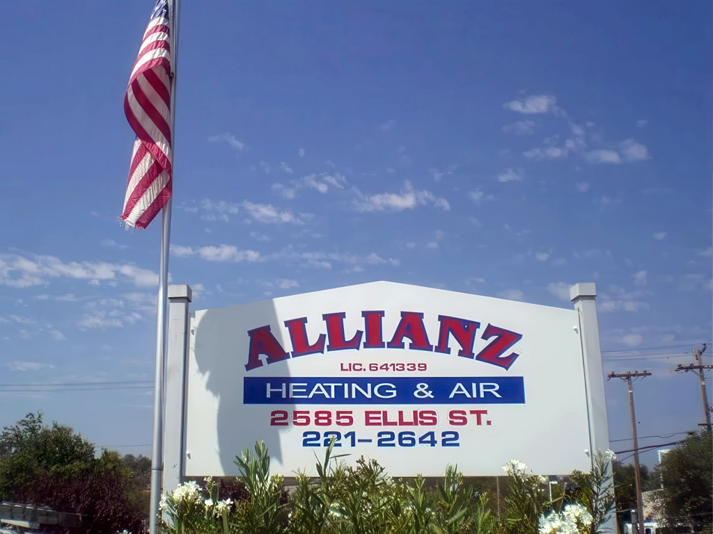 Allianz Heating and Air sign