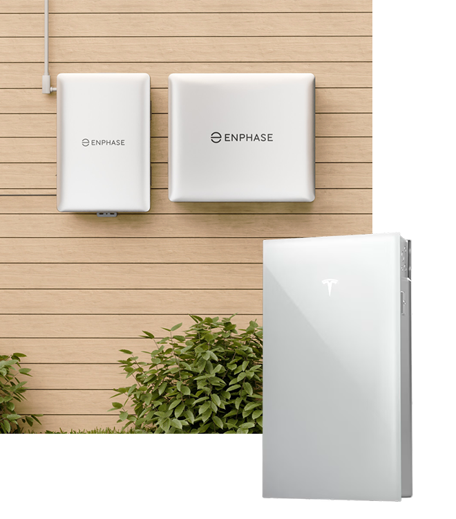 Mega Menu Energy Powerwall and Enphase Energy System